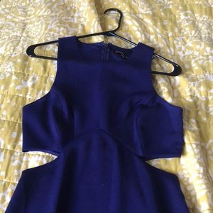 Express Side cut-out dress